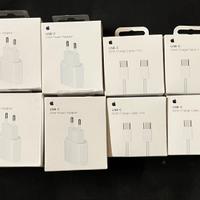 4 Alimentatori 20W e 4 Cavi USB‑C 60W (1m) iPhone