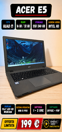 Notebook Acer Quadcore RAM Max 16GB Win11