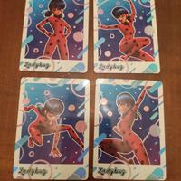 Card carte miraculous ladybug chat noir marinette
