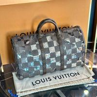 Louis Vuitton Keepall monogram chess