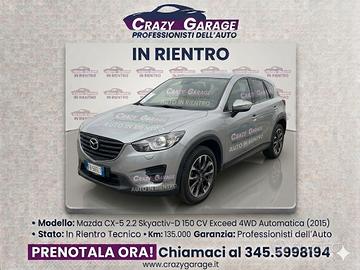 Mazda CX-5 2.2L Skyactiv-D 150CV 4WD Exceed Automa