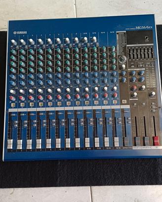 mixer yamaha 16 /6fx