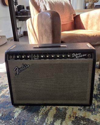 Fender Deluxe Reverb Blackface AB763 1966 Vintage