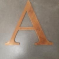 Lettere giganti personalizzate  altezza 50 cm