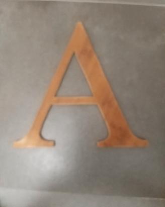 Lettere giganti personalizzate  altezza 50 cm