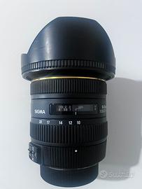 Sigma 10 20 - 3.5 attacco Nikon