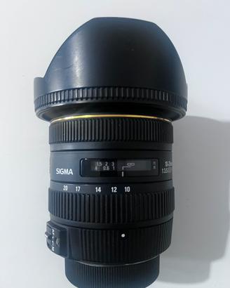 Sigma 10 20 - 3.5 attacco Nikon
