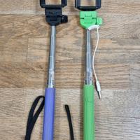 Aste selfie allungabili (mono pod e mono pod HF)