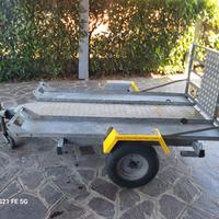 carrello porta quad moto 