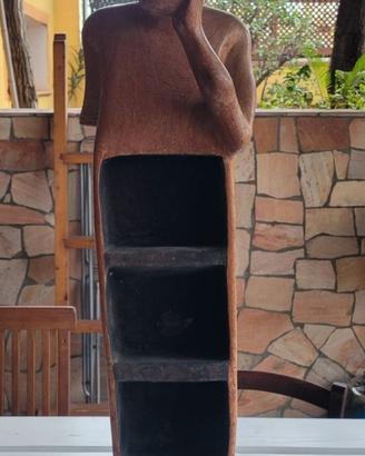 Scultura in legno massiccio
