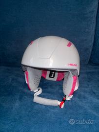 casco sci bambina Head Maja bianco