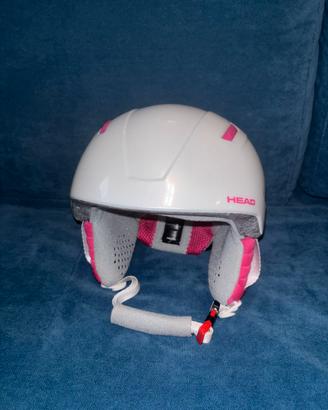 casco sci bambina Head Maja bianco