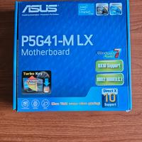 Motherboard ASUS P5G41-M LX + CPU