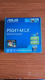 Motherboard ASUS P5G41-M LX + CPU