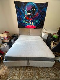 Letto completo struttura + materasso