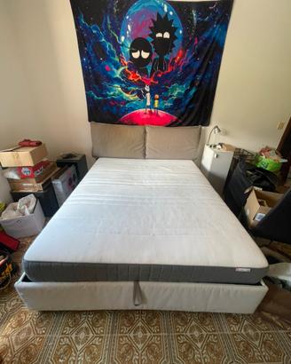 Letto completo struttura + materasso