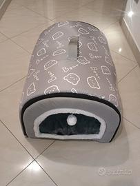 cuccia per cani-gatti da interno con cuscino