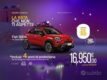 FIAT 500X 1.5 t4 hybrid 130cv dct
