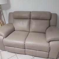 Divano in pelle 2 posti Poltronesofà 