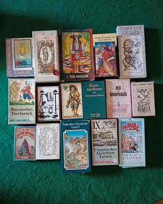 Tarocco Mazzi Vari Collezione Limitati Rari Tarot