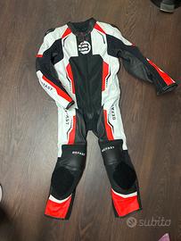 Tuta minimoto bambino pelle racing Befast vegas
