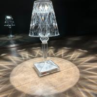 Kartell Battery Lampada da tavolo trasparente 26cm