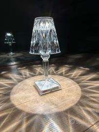 Kartell Battery Lampada da tavolo trasparente 26cm