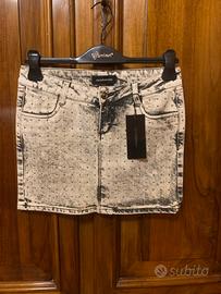 minigonna  jeans, Rocco barocco tg 42
