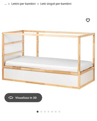 Letto reversibile ikea