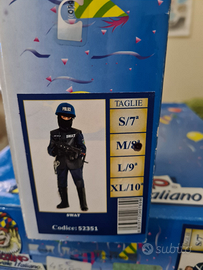 Vestito di Carnevale Veneziano Swat Polizia