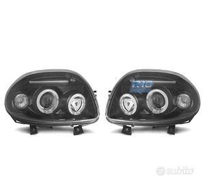 FARI RENAULT CLIO I 98-01 OCCHI ANGEL NERO