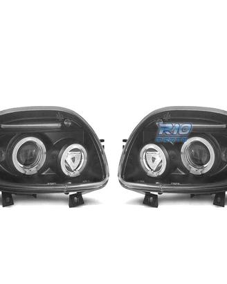 FARI RENAULT CLIO I 98-01 OCCHI ANGEL NERO