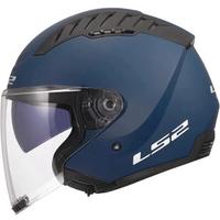 LS2 OF600 COPTER 2 TG M CASCO MATT NAVY BLUE BLU O