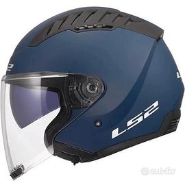 LS2 OF600 COPTER 2 TG M CASCO MATT NAVY BLUE BLU O