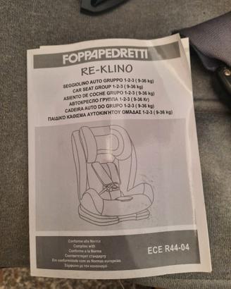 Seggiolini auto
