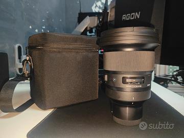 Obbiettivo Lente Sigma 105 f1.4 ART Sony