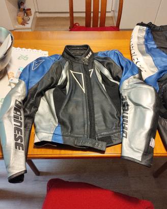 tuta pelle Dainese 