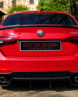 Estrattore Alfa Romeo Giulia tipo Quadrifoglio