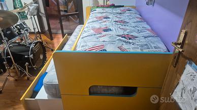 letto dppio cameretta bimbo