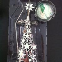 Portacandela rotante stile albero di natale