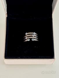 Anello Pandora Oceano Scintillante