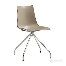 SEDIA S-CAB ZEBRA TECNOPOLIMERO CON TRESPOLO