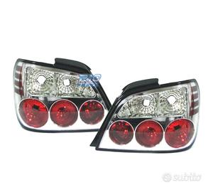 FANALI PER SUBARU IMPREZA 08-12 ROSSO CROMATO