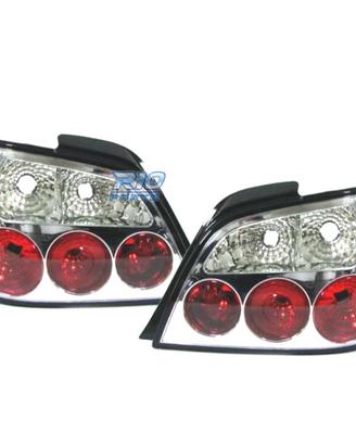 FANALI PER SUBARU IMPREZA 08-12 ROSSO CROMATO