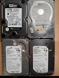 Lotto 4 hard disk 3.5 pollici