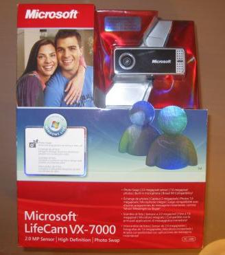 Webcam Microsoft LifeCam VX-7000 NUOVA