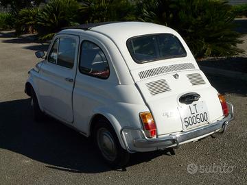 Fiat 500L - epoca - targa unica