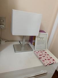 Lampada da tavolo bianca 36cm - 2 disponibili