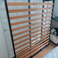 Doghe in legno + Materasso matrimoniale 