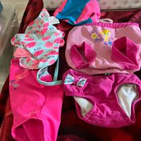 Set costumi piscina bimba  12/18 mesi